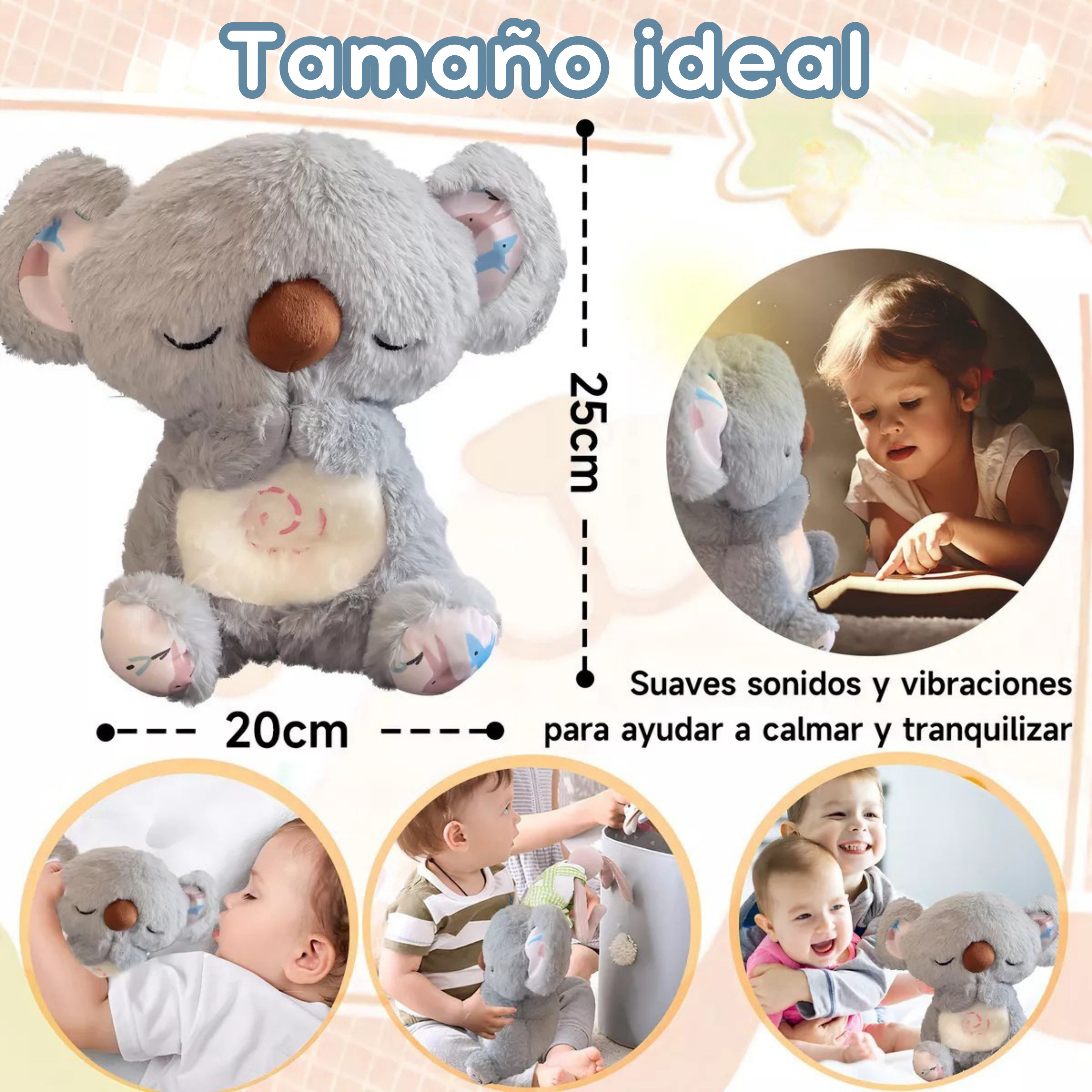 Peluche de koala para dormir