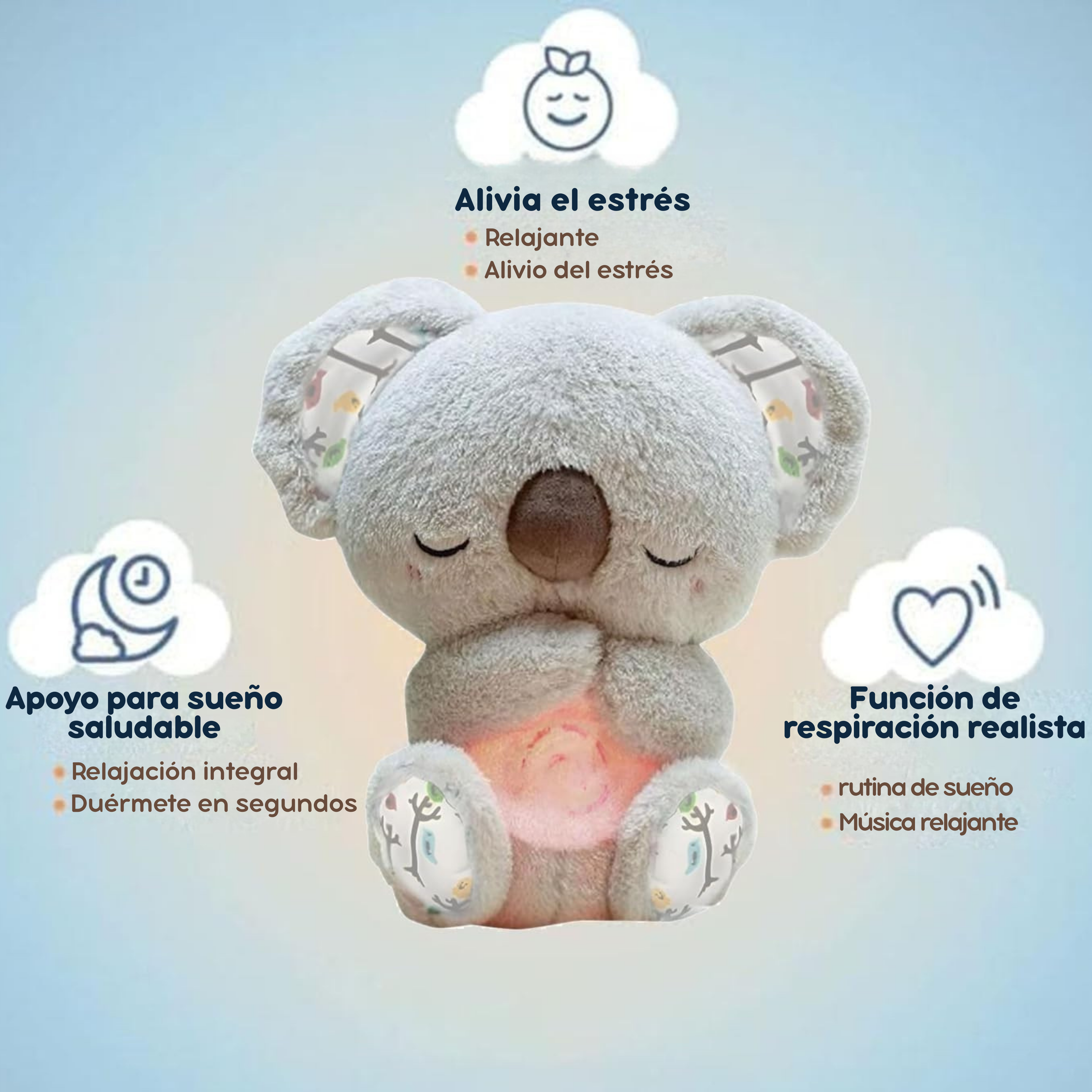 Peluche de koala para dormir